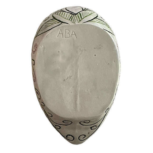 Hand Painted & Engraved Ceramic Dove Bird Trinket Box Dish 7” - Picture 7 of 8